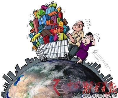 點(diǎn)圖查看下一頁(yè) 國(guó)人出境瘋狂購(gòu)物“暴發(fā)戶”形象難改(圖)